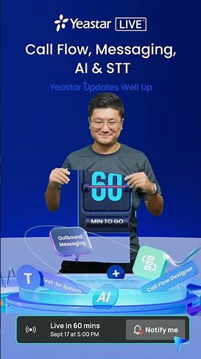 ⏰LIVE in 1 Hour | Call Flow, Messaging, AI & STT!