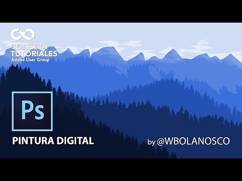 Tutorial Photoshop // Pintura Digital: Paisaje by @WbolanosCo
