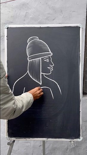 Easy girl face drawing tutorial ||😳👦 #girldrawing #viralart #drawing