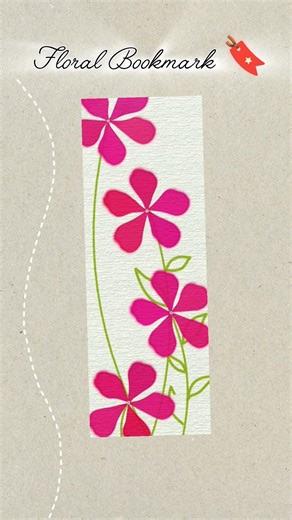 Easy Bookmark Ideas🔖#shorts #painting #bookmark
