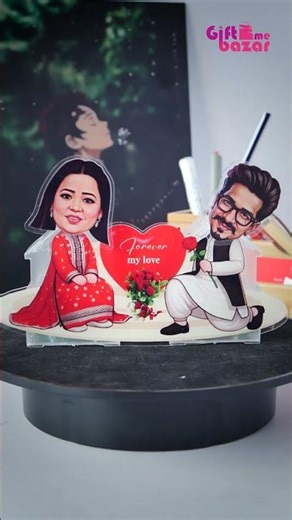 Personalized Couple Boblehead ❤️ Unique Romantic Gift Idea #couplegift #giftforher #personalizedgift