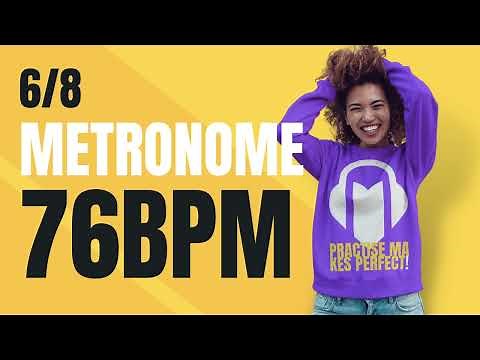 👉 6/8 METRONOME 76 BPM