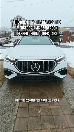 2026 Mercedes-AMG E53 Wagon Test Drive | My Favorite Feature! #phev #cars