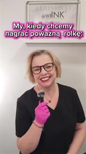 Szefowa z dystansem do siebie to skarb 🩵 #salonbeautywarszawa #kosmetologia #swietokrzyska #beautywarszawa #terapiablizn