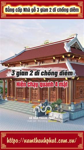 Discover the 3-Gian Wooden House Design