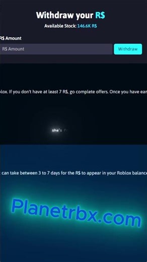 New SECRET Method for Free Robux 100% WORKING #planetrbx