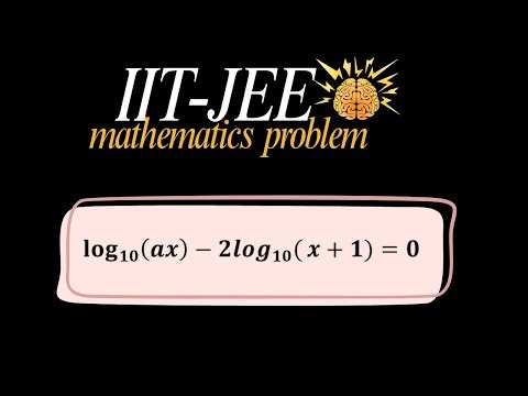 #1226 IIT-JEE maths problem based on logarithm.