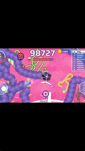 Snake io modmenu shorts gameplay #snakeio #snakegame #snakeshorts #gameplay #gaming