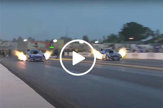 The Fastest Funny Car Run Ever Just Hit 323 MPH in Under 4 Seconds!