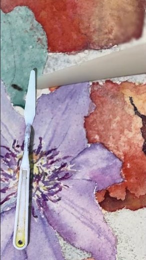 Watercolor Salt Technique: Easy Texture and Clean Removal