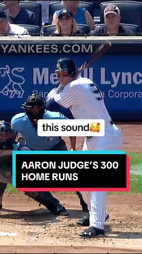 this sound is giving me the same feeling of euphoria as when the lunch lady called me “sweetie” for the first time love u denise #mlb #aaronjudge #homerun #lunch