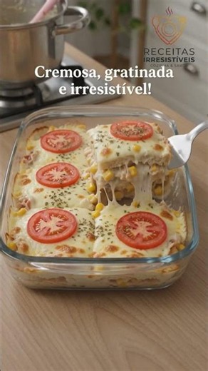 A melhor torta de frango com pão que você vai provar hoje #shorts #receitadodia #food