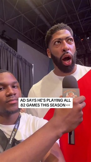 Anthony Davis says he’ll play all 82 games this season — has he ever?