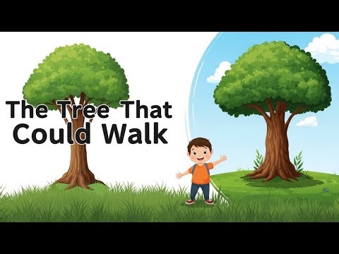 The Tree That Learned to Walk | Heartwarming Kids Story About Courage & Friendship #cartoon #kids