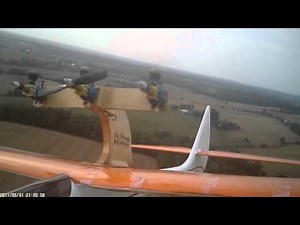 "Bird of Time" Sailplane Powered by 3 Cox RR-1 Engines