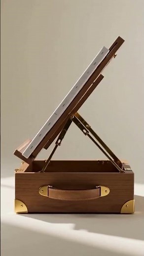Presentation video for ARTIFY Adjustable Beechwood Tabletop Painting Easel.
