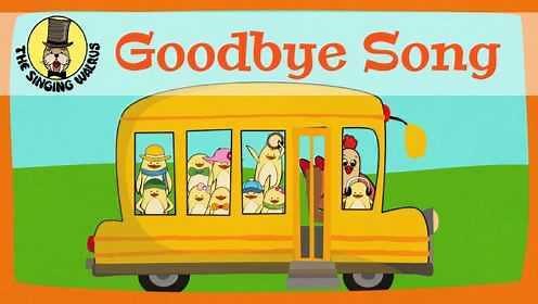 The Singing Walrus | Goodbye Song for kids