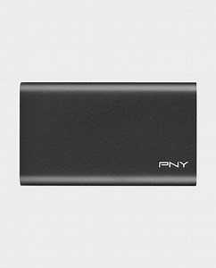 Buy PNY CS1050 Elite Portable SSD 960GB (Dark Grey) in Qatar - AlaneesQatar.Qa