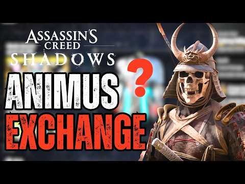 Animus Exchange Reset 1 Year Of Assassin's Creed Shadows