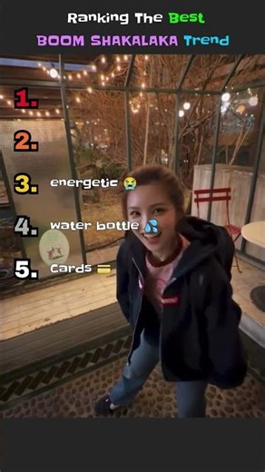 Ranking The Best BOOM SHAKALAKA Trend 😎