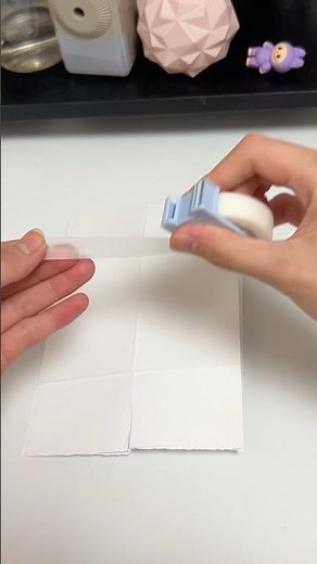 수제 랜덤박스 간단하게 만드는 방법 paper craft Easy DIY Random Box Tutorial #unboxing #papercraft #diy #shorts