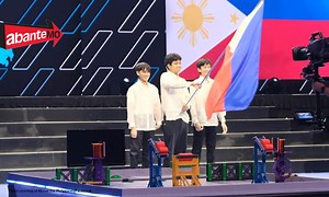 3 Pinoy nagpasiklab sa robotics world championship