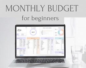 Budget Planner: Weekly, Bi-weekly, Monthly Google Sheet Digital Download) - Etsy Canada