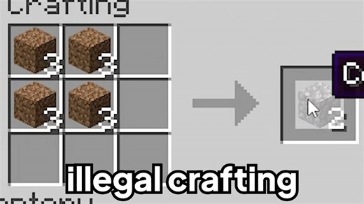 Makakagawa ka ng cobblestone gamit dirt angas #minecraft | Kipper