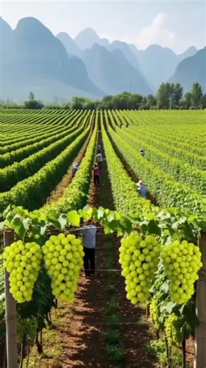 China: The World's Leading Green Grape Harvesting Country