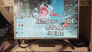 超低价的高画质高分辨率复古怀旧显示器