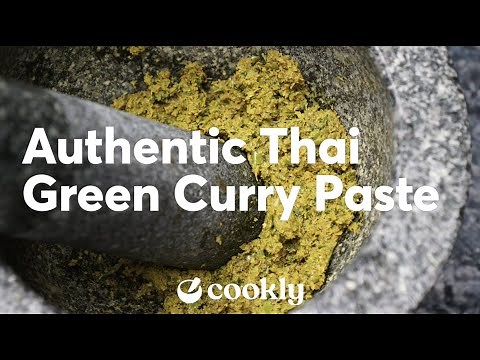 Authentic Thai Green Curry Paste Recipe