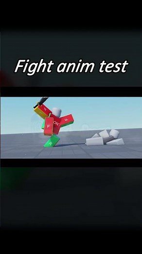 Fight Anim | #roblox #rblx #robloxfights