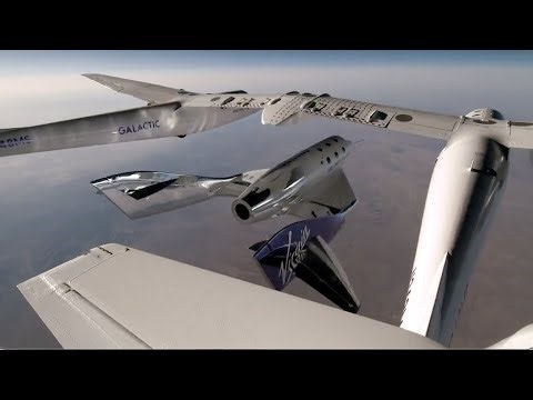 Virgin Galactic Unity glides for first time in almost 2 years, chief pilot explains