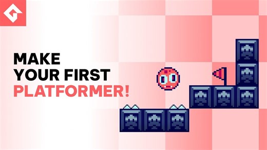 【GameMaker教程】15分钟制作平台跳跃游戏（机翻字幕）