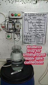 How to install floatless relay for underground water tank #bernaztvvlog | Bernaz tv