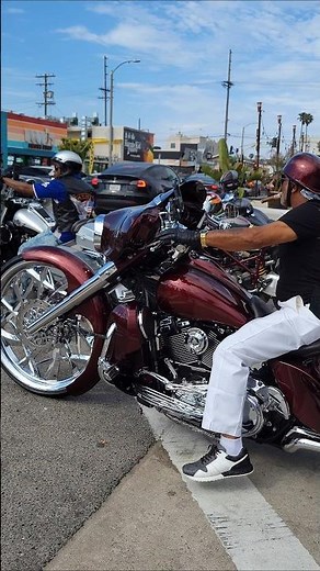 Custom Harley-Davidson bagger