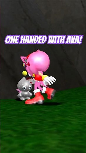 🌷 Ava F. Plays Sonic with 1 Hand 😜 | #TrendingNow 🌸