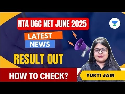 UGC NET JUNE 2025 RESULT OUT | Yukti Jain