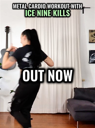 Metal cardio workout with @🩸ICE NINE KILLS🩸 🔪 #iceninekills #spencercharnas #metalworkout #metaltok #metalhead