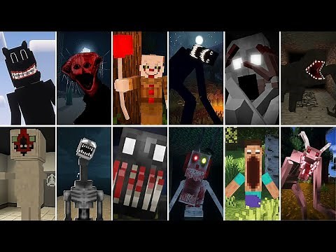 best modrinth horror mods | cool horror mods for minecraft | minecraft scary mobs addon