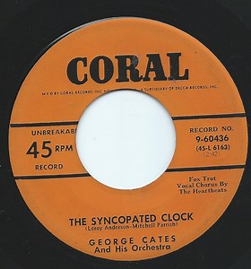 George Cates And His Orchestra - The Syncopated Clock