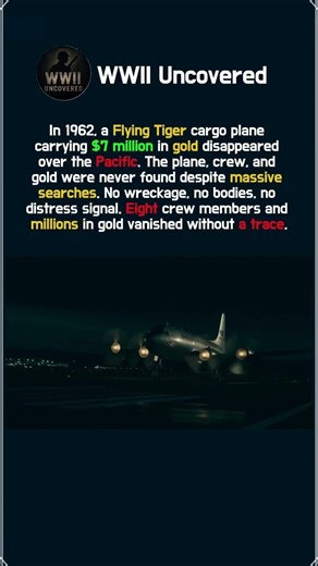 The Cargo Plane Full of Gold That Vanished