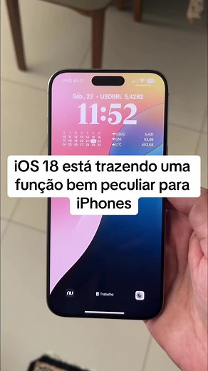 Novidades do iOS 18: Recurso Peculiar para Donos de iPhones | Canal Apple Boy 🍏