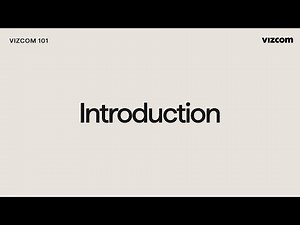 Vizcom 101 - Introduction