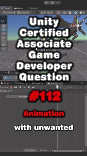 Unity Game Dev Practice Q#112: Animation Recorder 🔴#codingquiz #gamedev #indiedev #unity3d