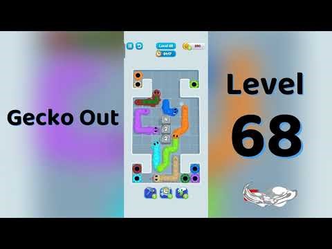 🎮 Gecko Out Level 68 Walkthrough | Go Answer 🦎