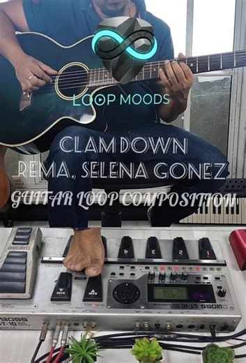 Calm Down|Rema|Selena Gonez|Guitar loop Cover|Tutorial |Lesson|How to play Guitar|
