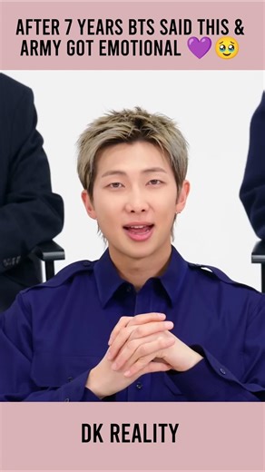 After 7 Years BTS Said This & ARMY Got Emotional #shorts #shortsfeed