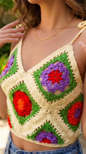 Crochet top written pattern #crochet