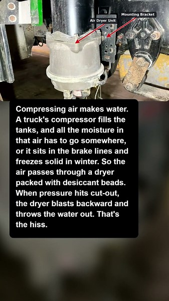 That Loud Hiss When a Truck Shuts Off